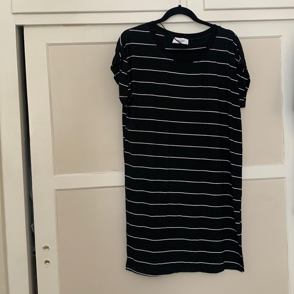 CJLA jersey dress.